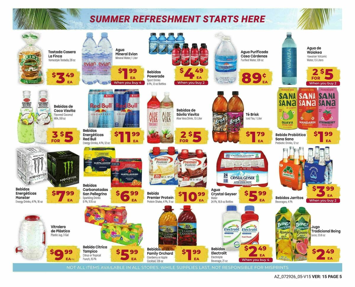 Cardenas Market Weekly Ad from July 29