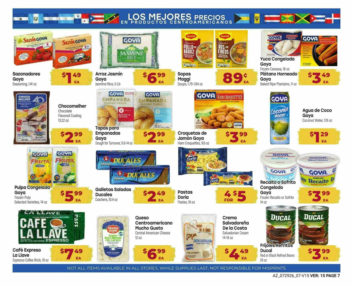 Cardenas Market Weekly Ad from July 29