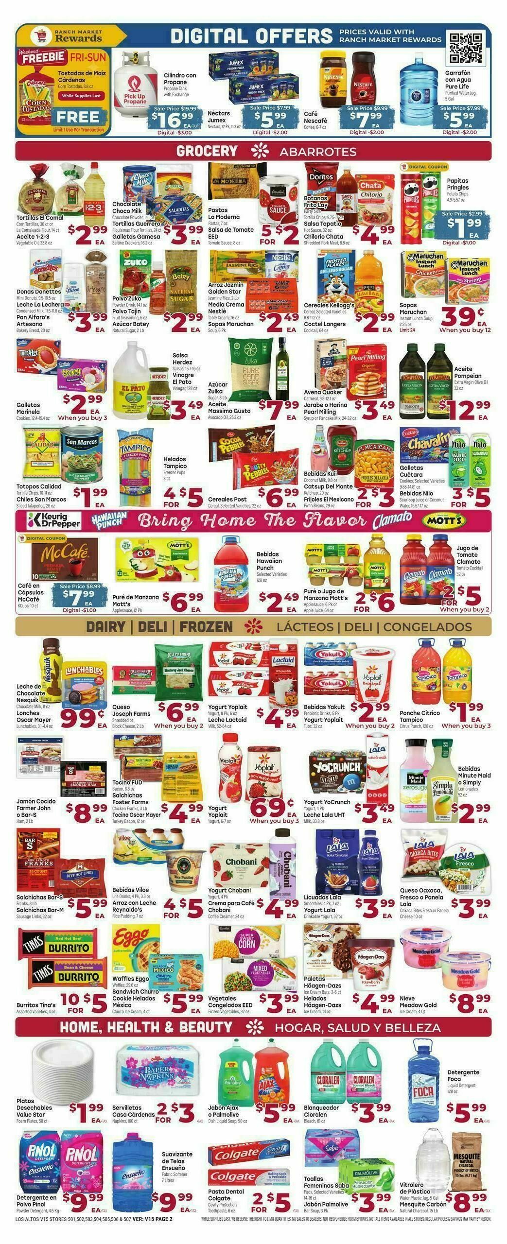 Cardenas Market Weekly Ad from August 12