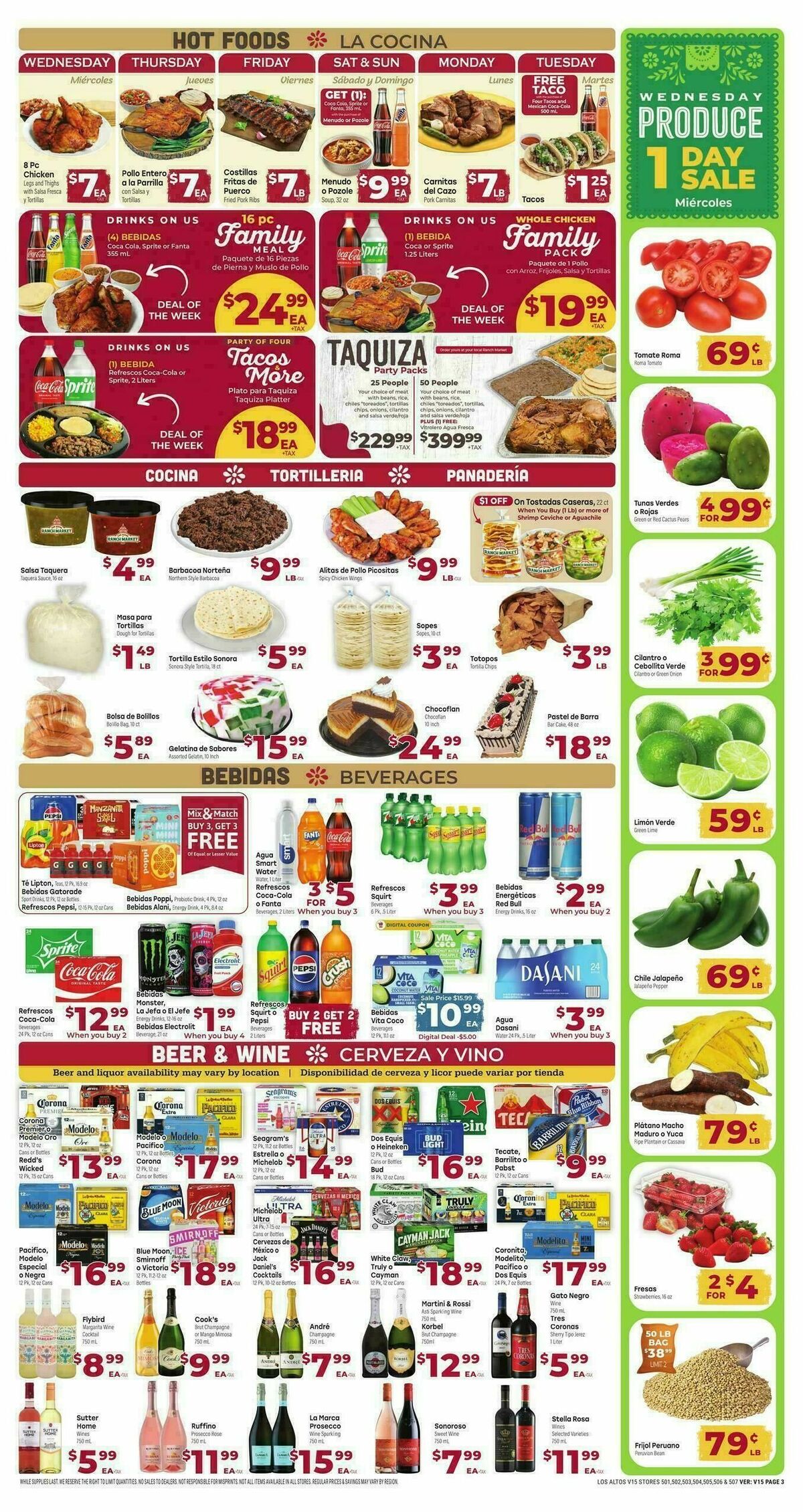 Cardenas Market Weekly Ad from August 12