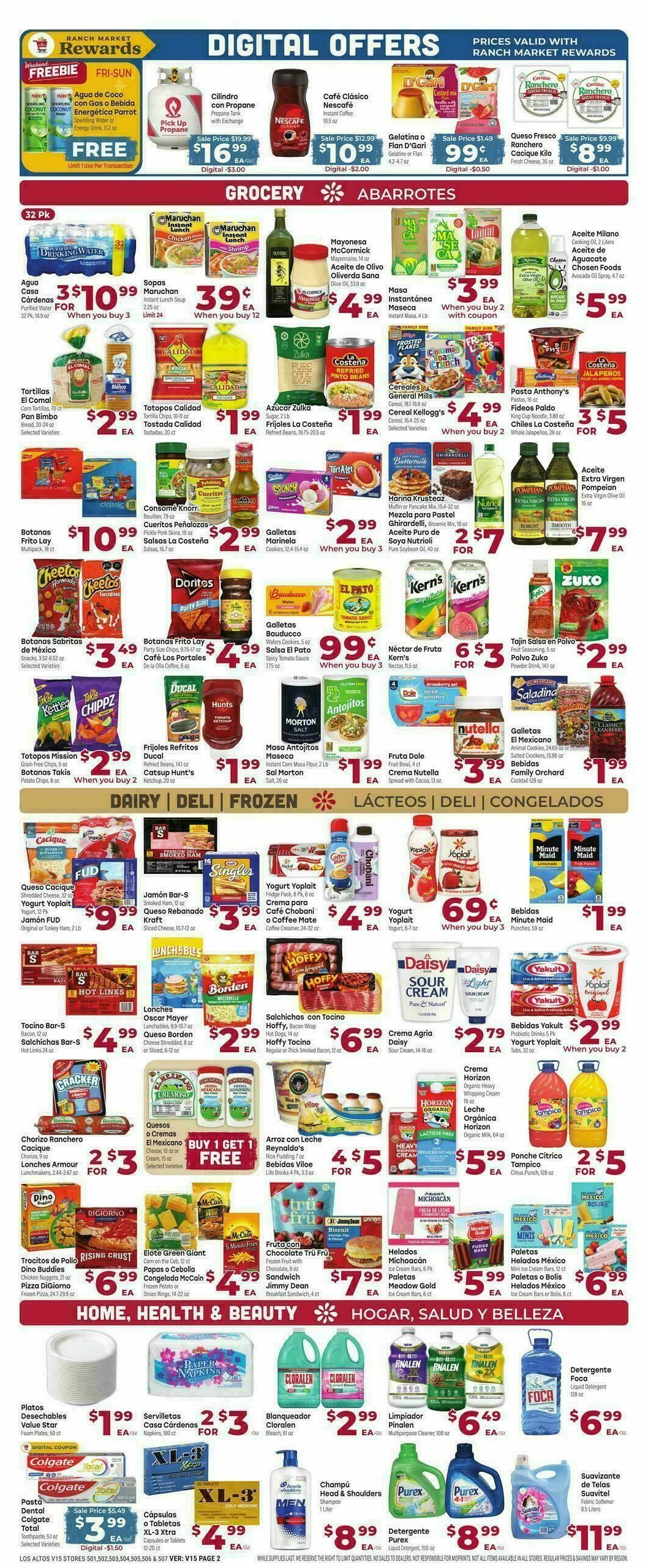 Cardenas Market Weekly Ad from August 19