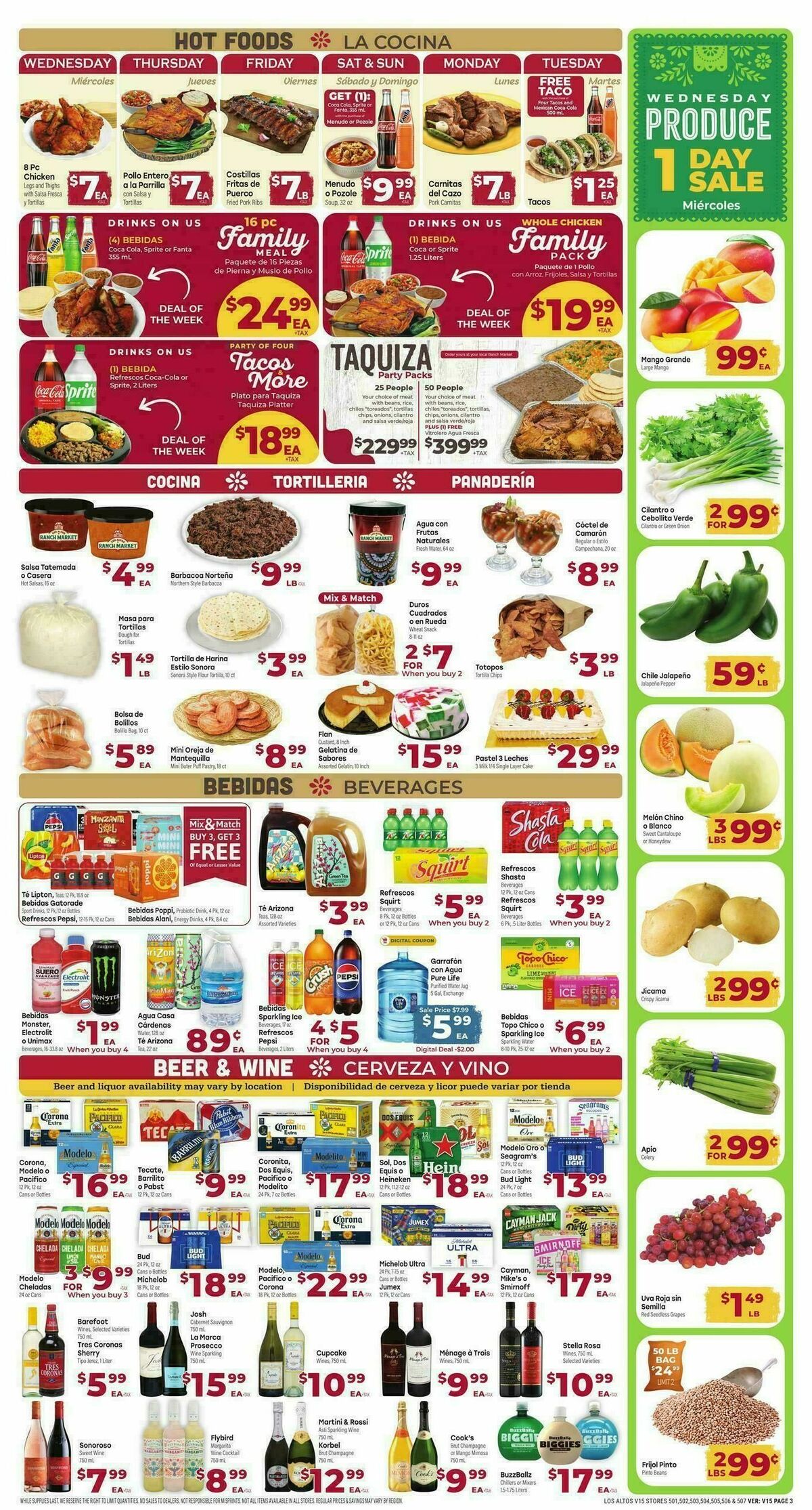 Cardenas Market Weekly Ad from August 19