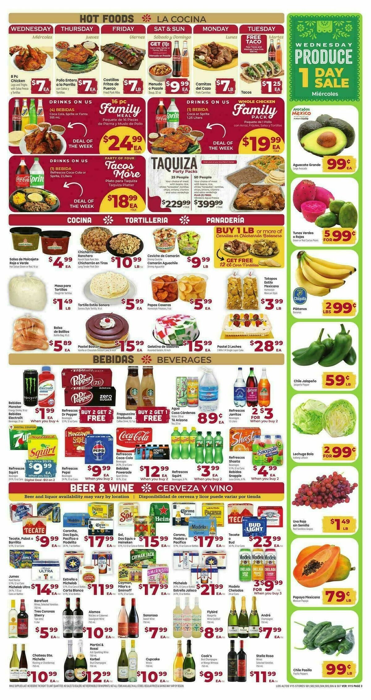 Cardenas Market Weekly Ad from August 26