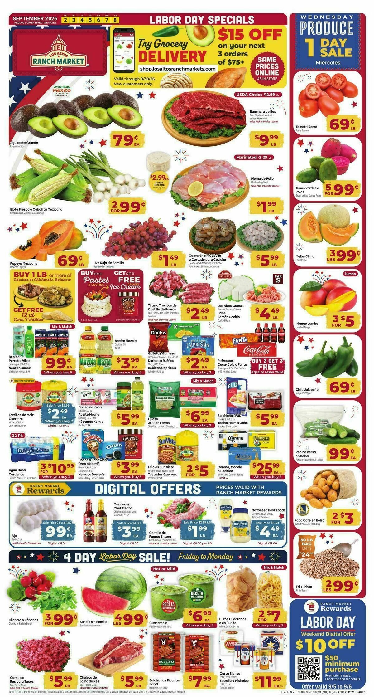 Cardenas Market Weekly Ad from September 2
