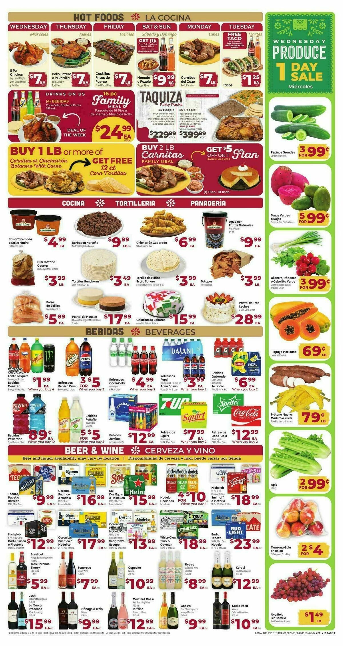 Cardenas Market Weekly Ad from September 9