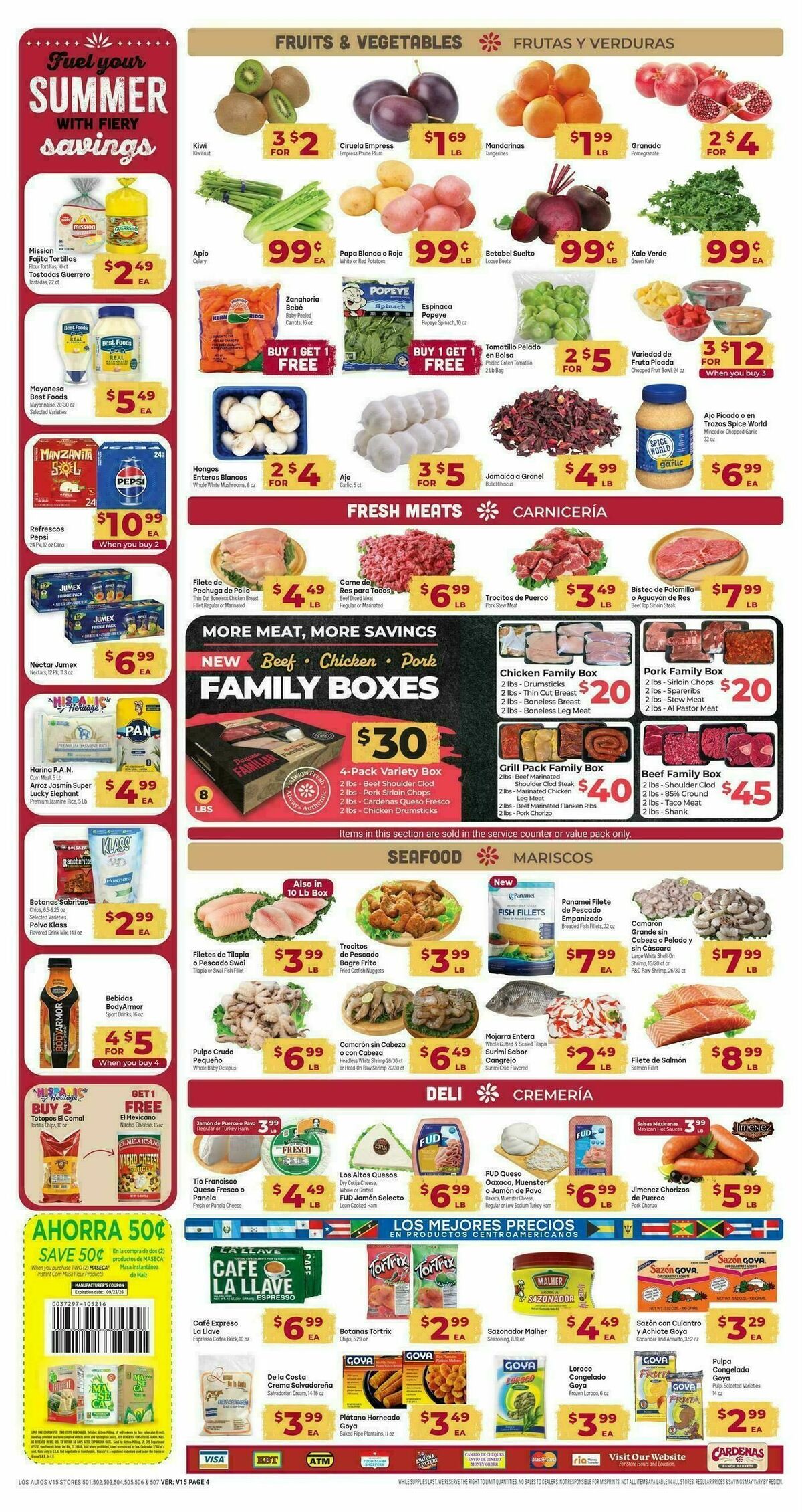 Cardenas Market Weekly Ad from September 16