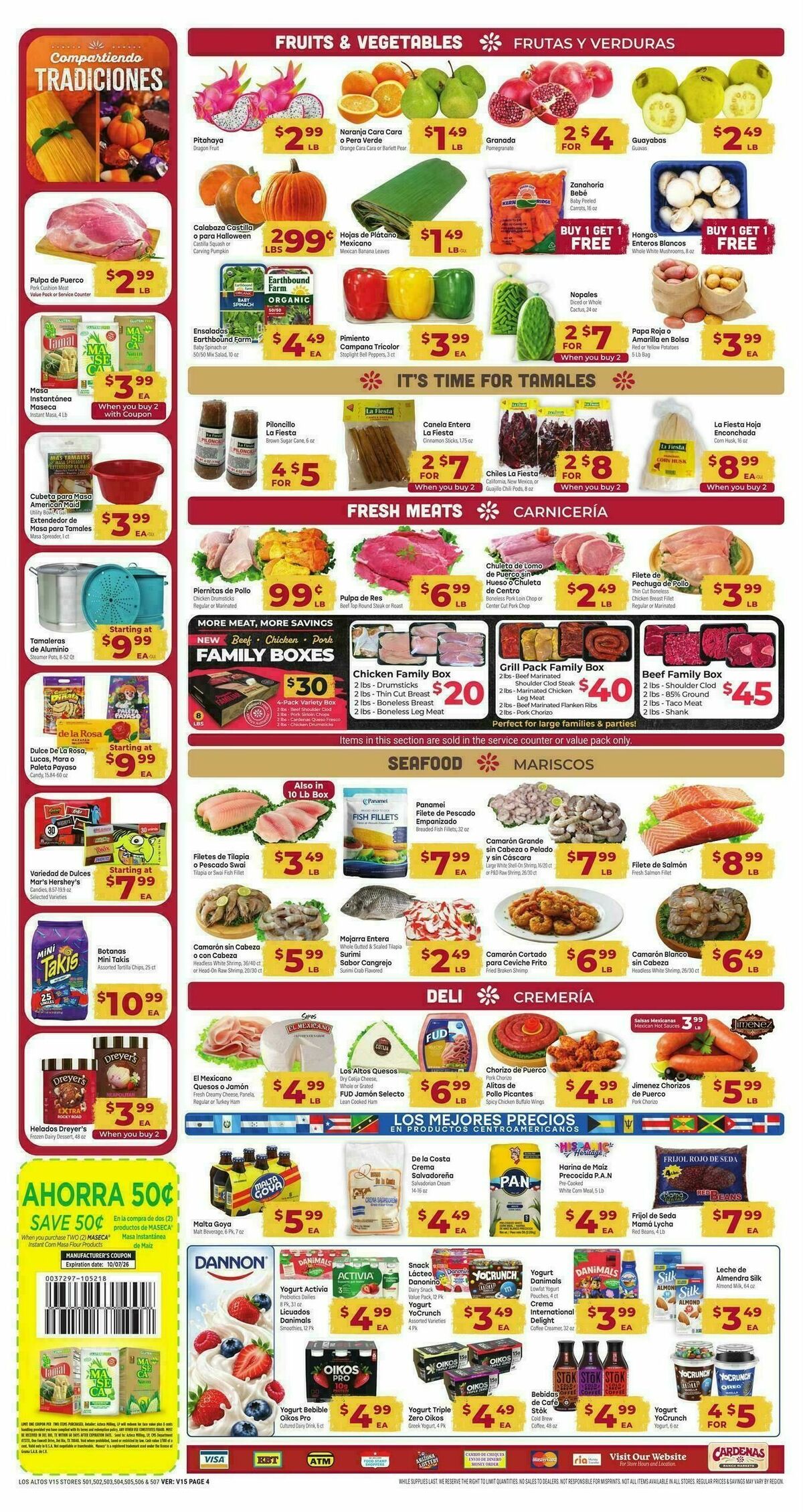 Cardenas Market Weekly Ad from September 30