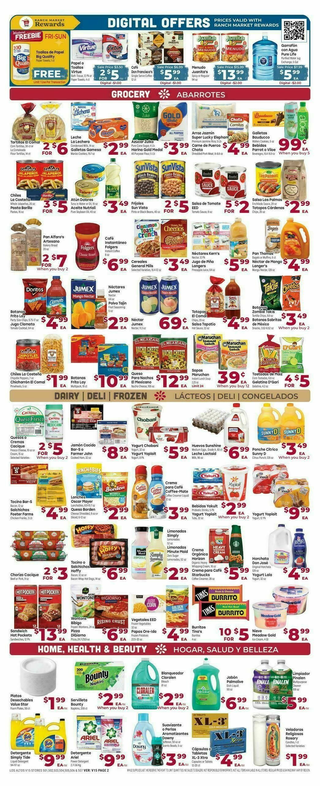 Cardenas Market Weekly Ad from October 7