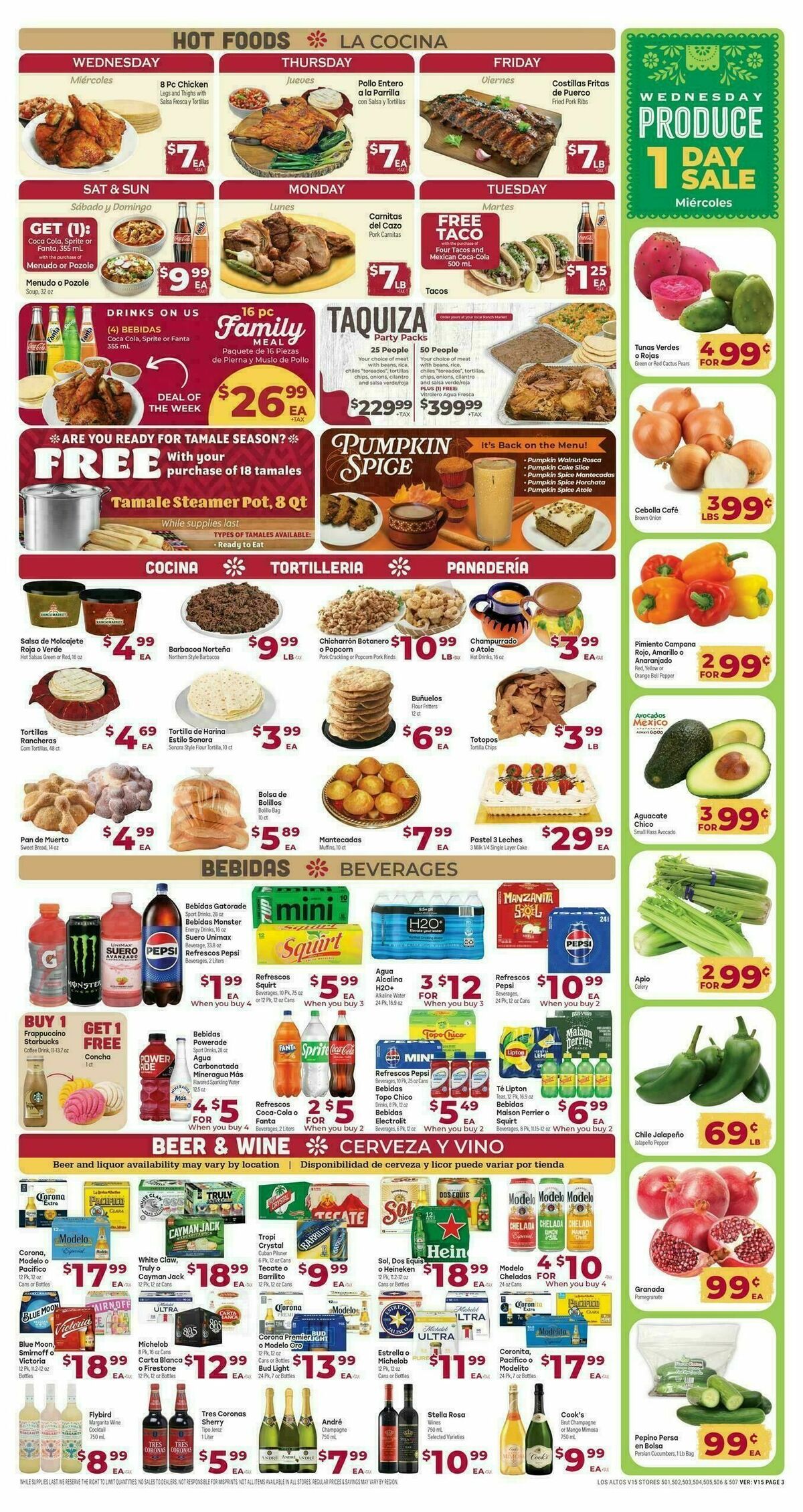 Cardenas Market Weekly Ad from October 7