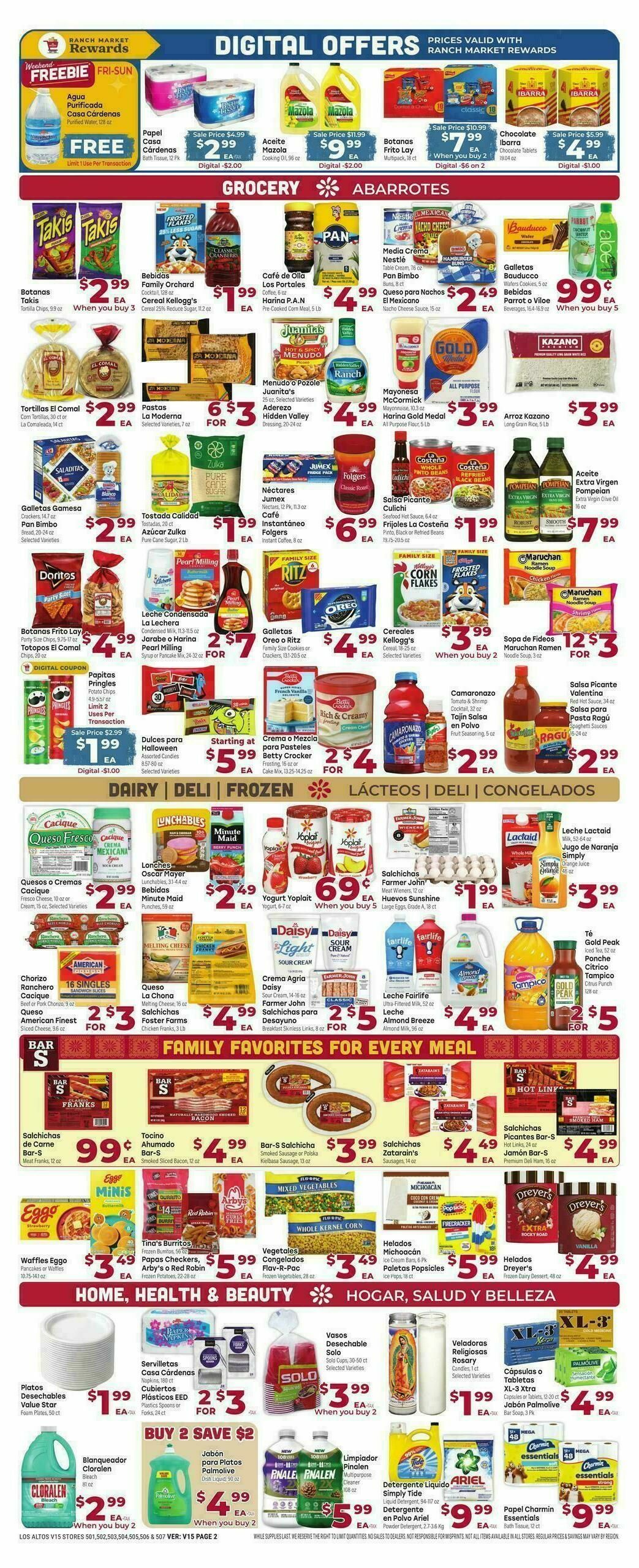 Cardenas Market Weekly Ad from October 21