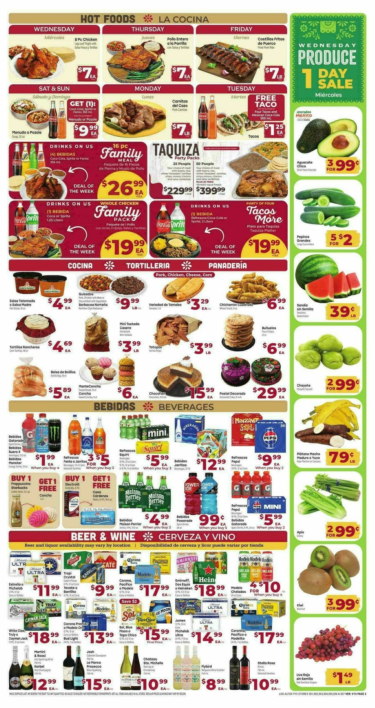 Cardenas Market Weekly Ad from October 21
