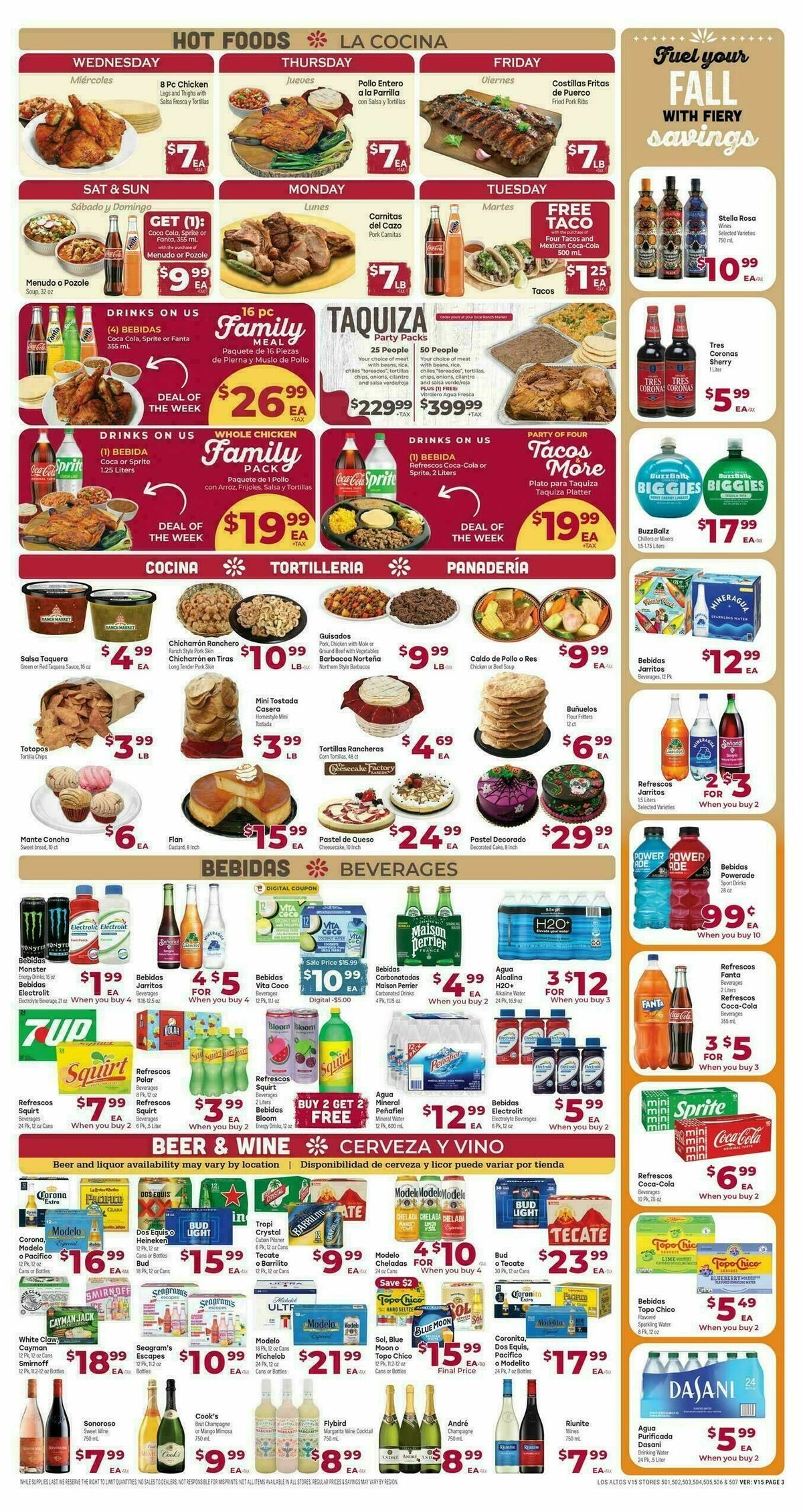 Cardenas Market Weekly Ad from October 28