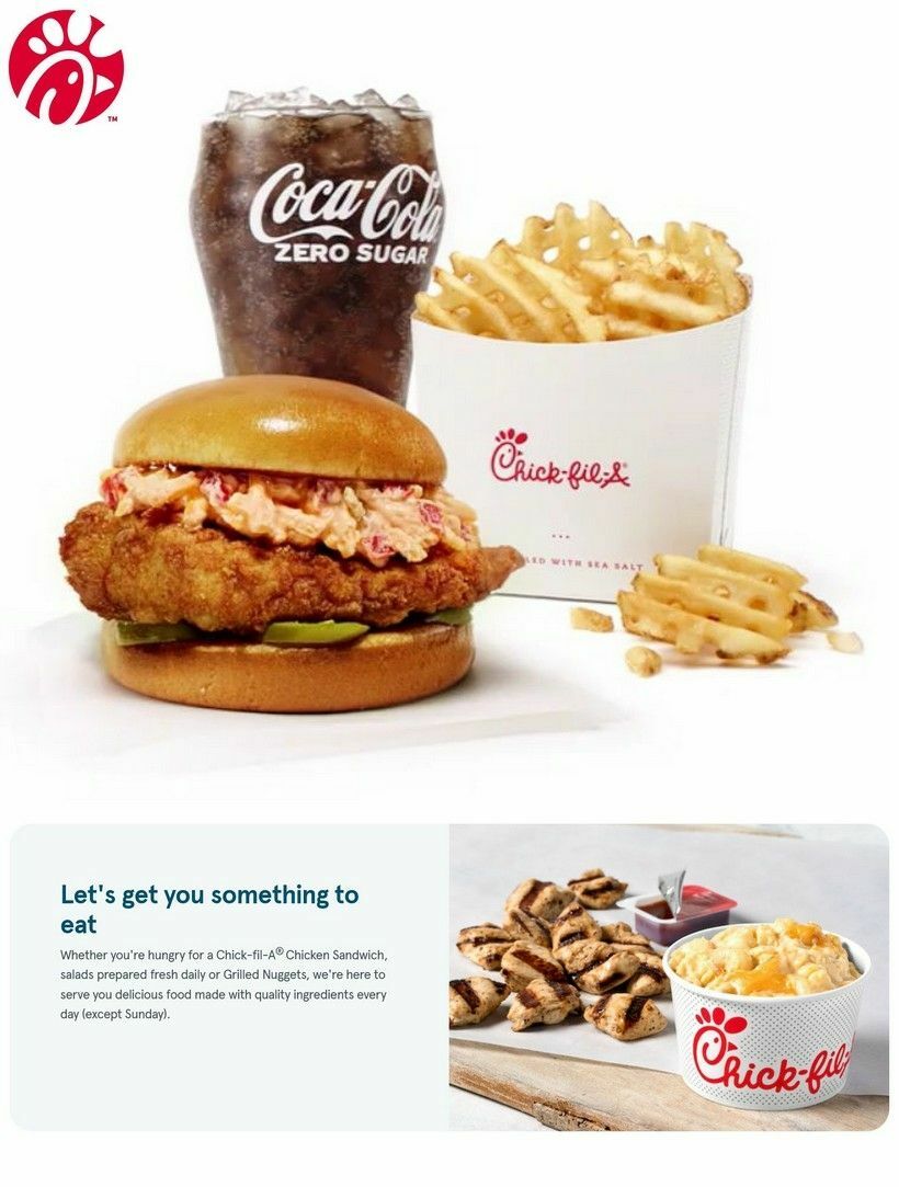 Chick-fil-A Weekly Ad from October 6