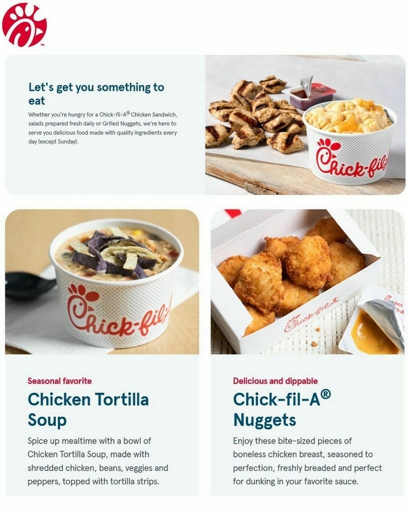 Chick-fil-A Weekly Ad from December 4