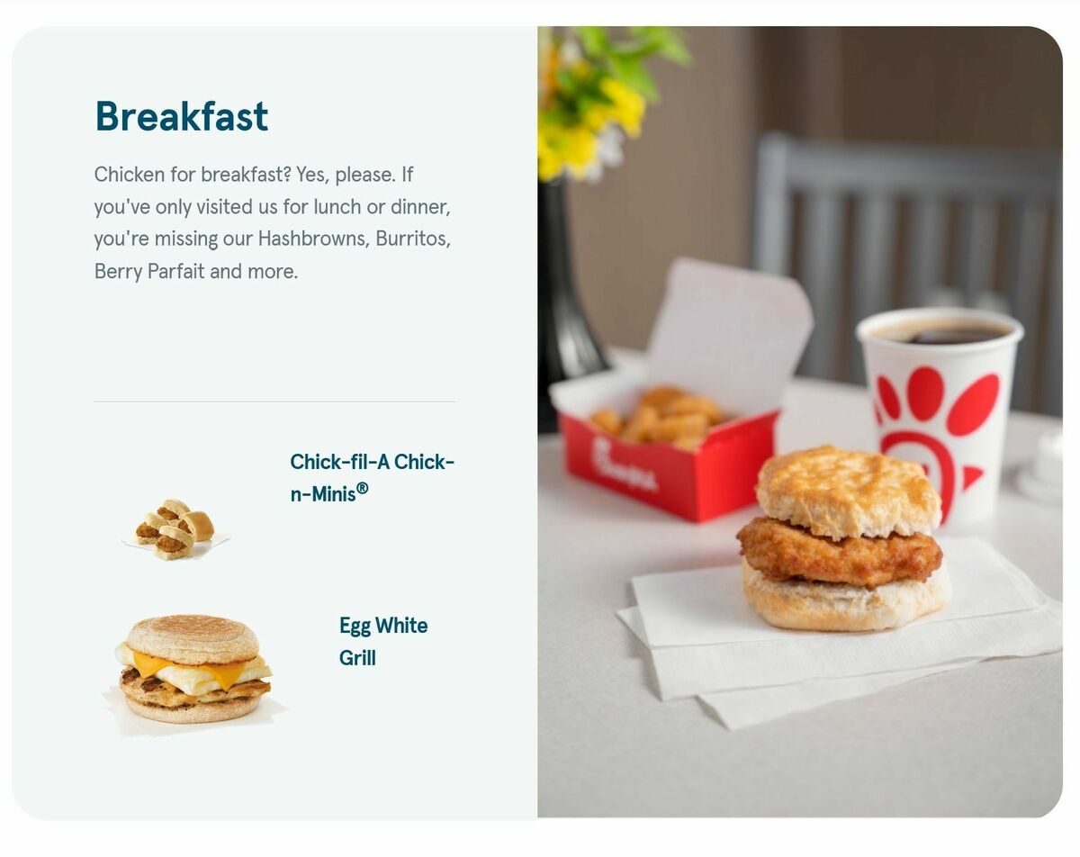 Chick-fil-A Weekly Ad from January 20