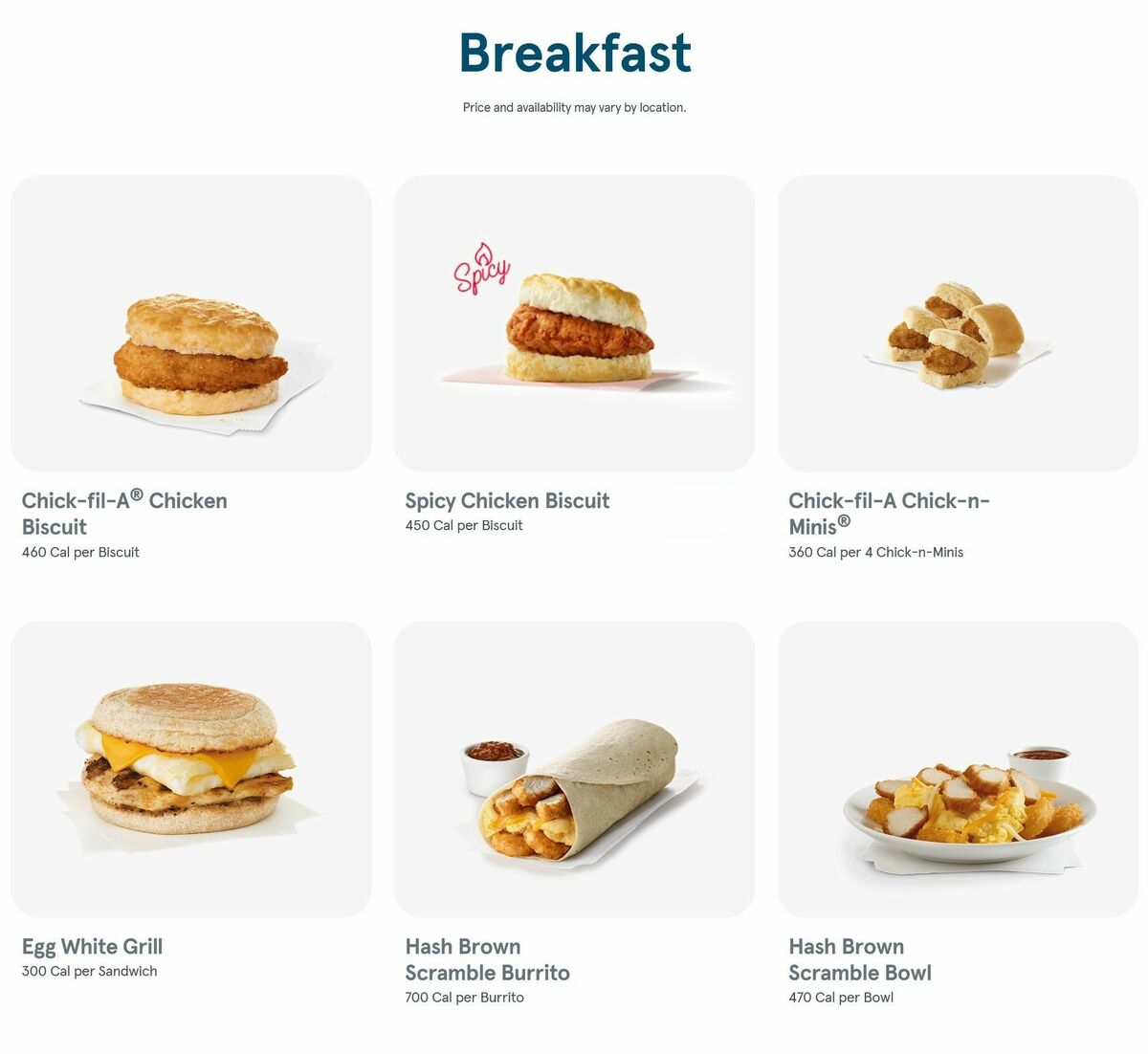 Chick-fil-A Weekly Ad from January 25