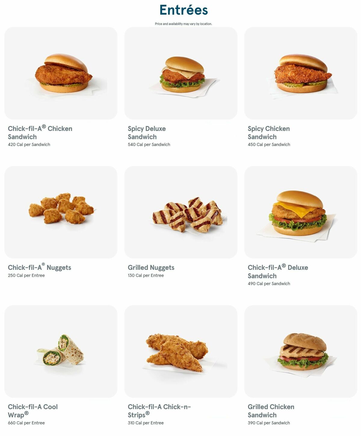 Chick-fil-A Weekly Ad from January 25