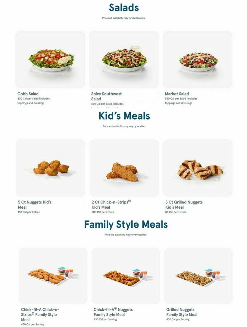 Chick-fil-A Weekly Ad from January 25