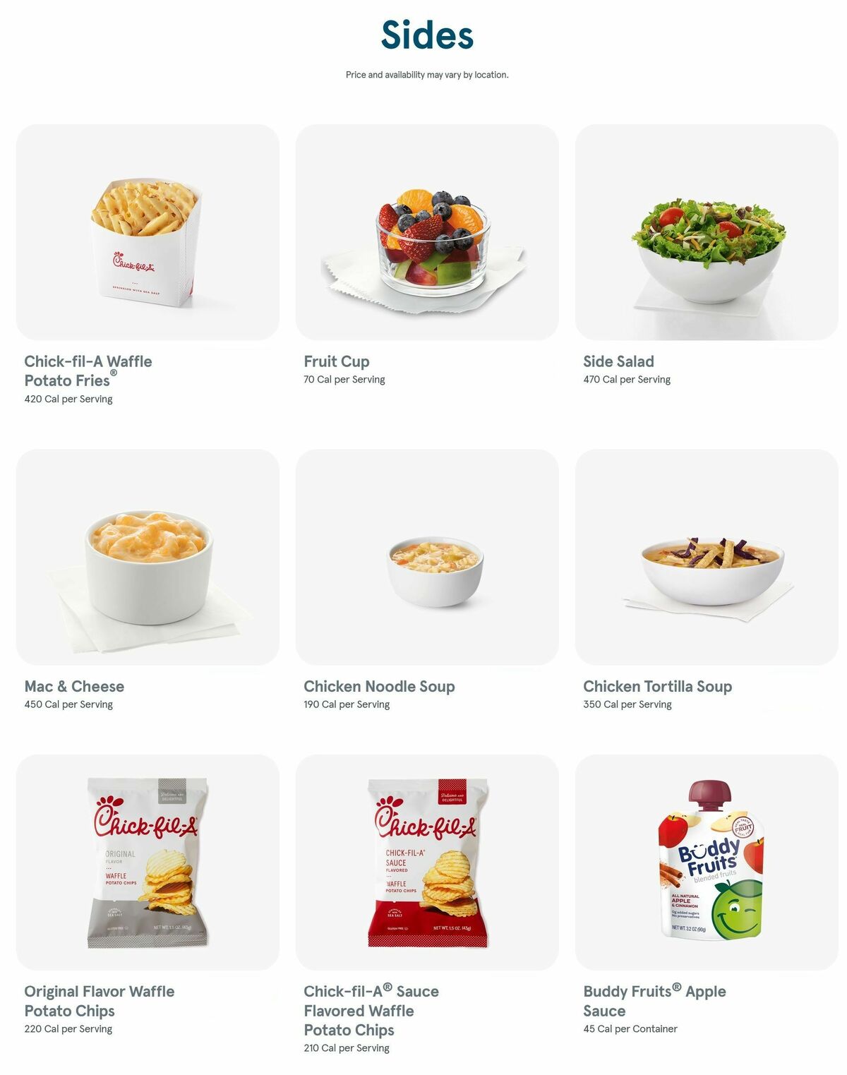 Chick-fil-A Weekly Ad from January 25