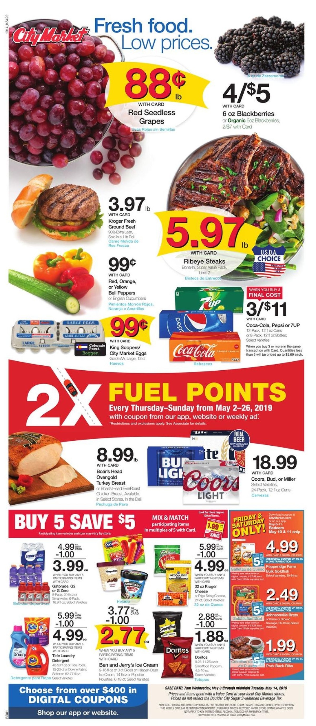City Market Weekly Ad from May 8