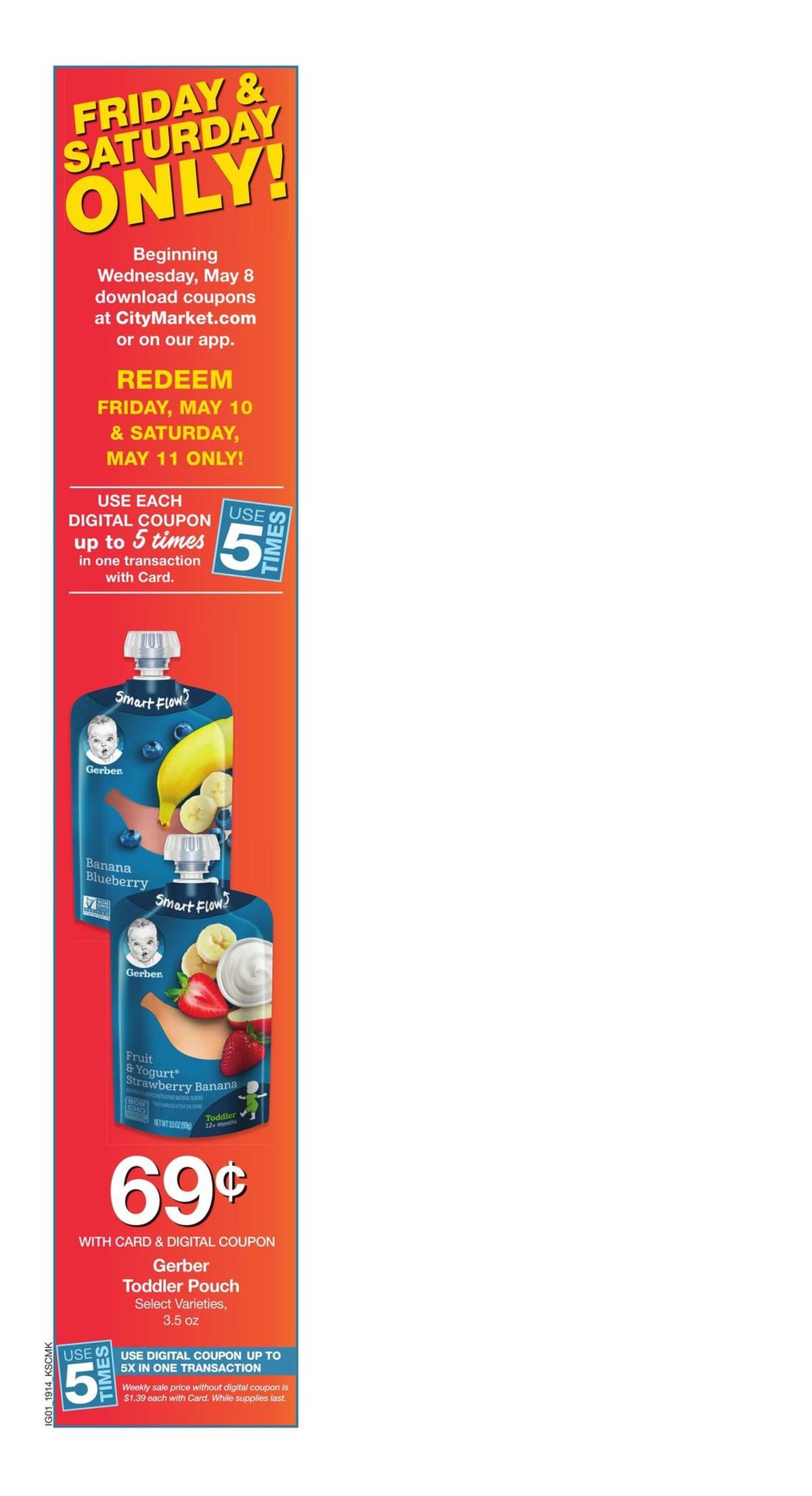 City Market Weekly Ad from May 8