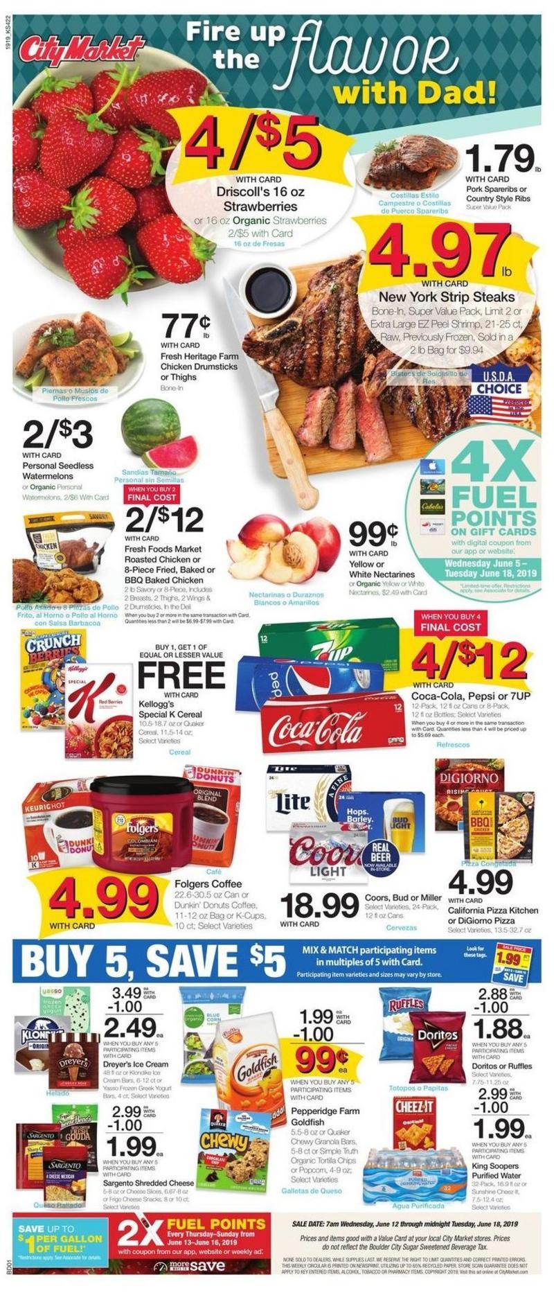 City Market Weekly Ad from June 12