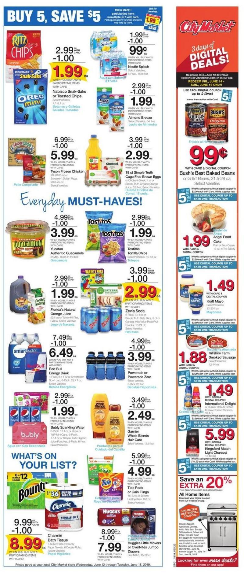 City Market Weekly Ad from June 12