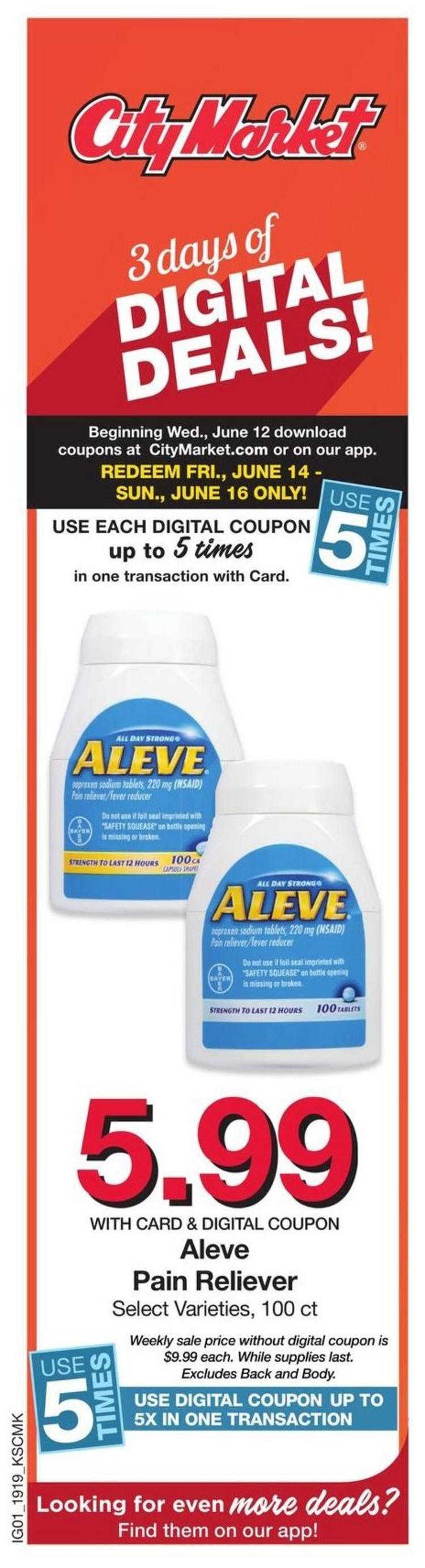 City Market Weekly Ad from June 12