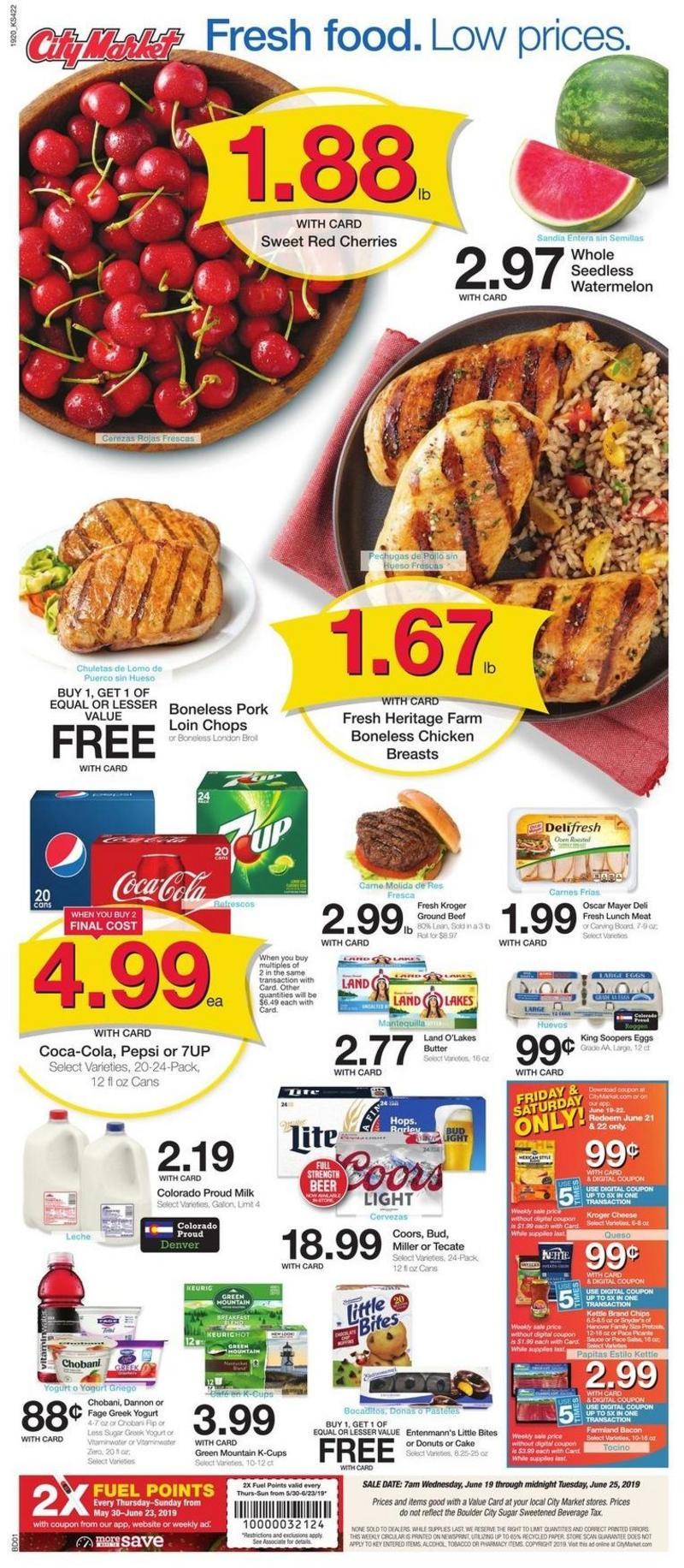 City Market Weekly Ad from June 19