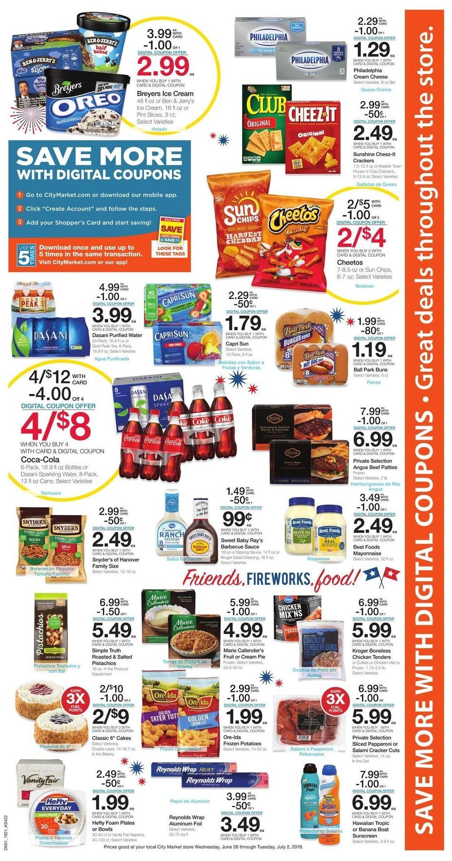 City Market Weekly Ad from June 26