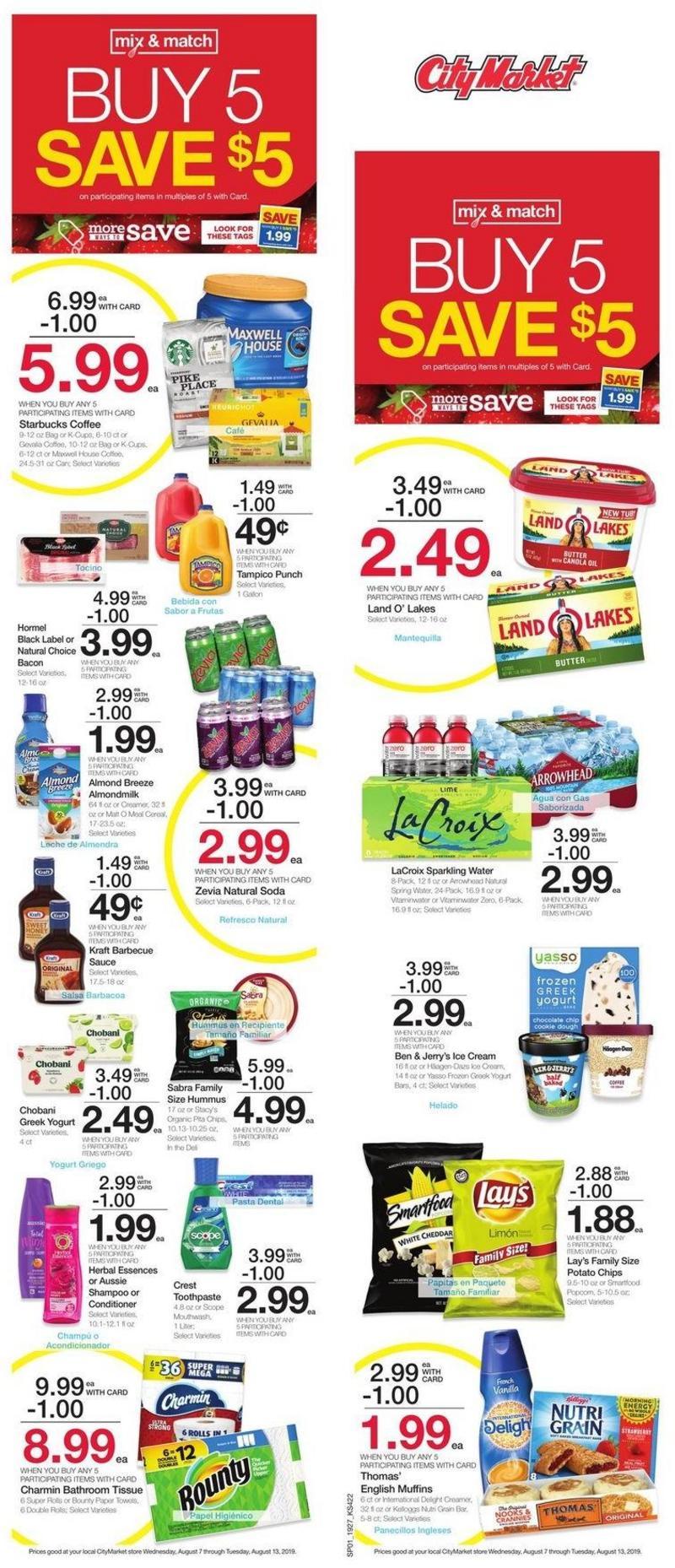 City Market Weekly Ad from August 7