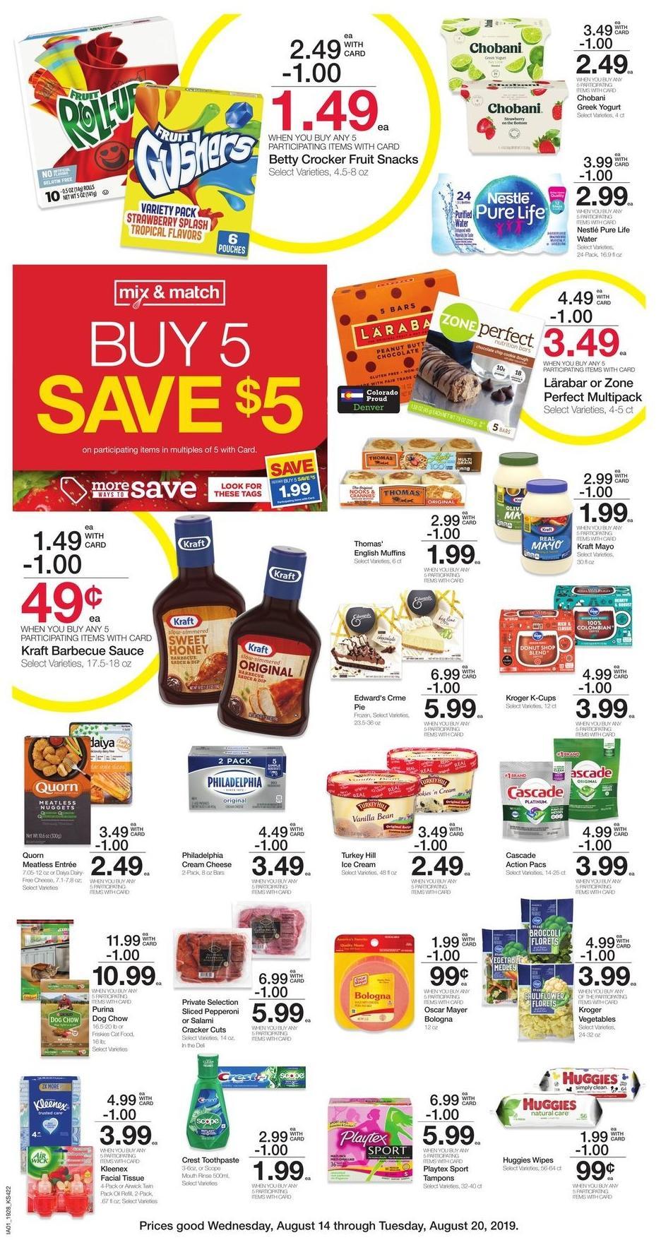 City Market Weekly Ad from August 14