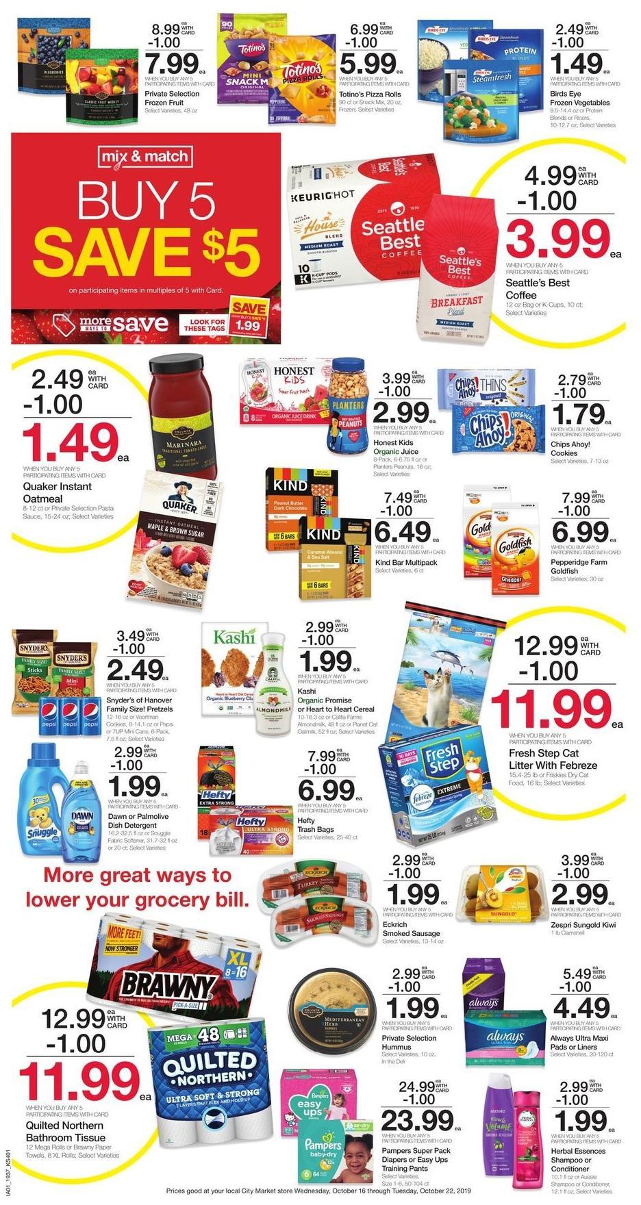 City Market Weekly Ad from October 16