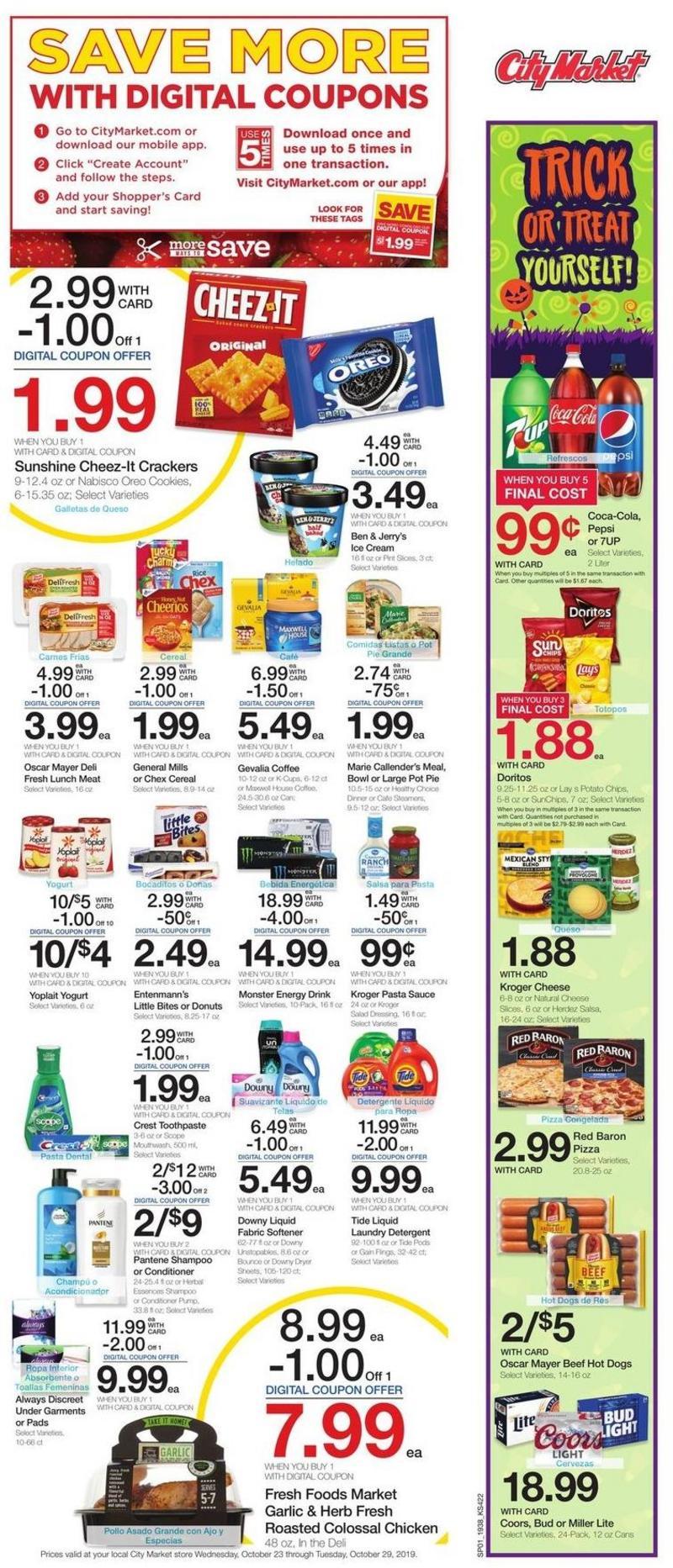 City Market Weekly Ad from October 23