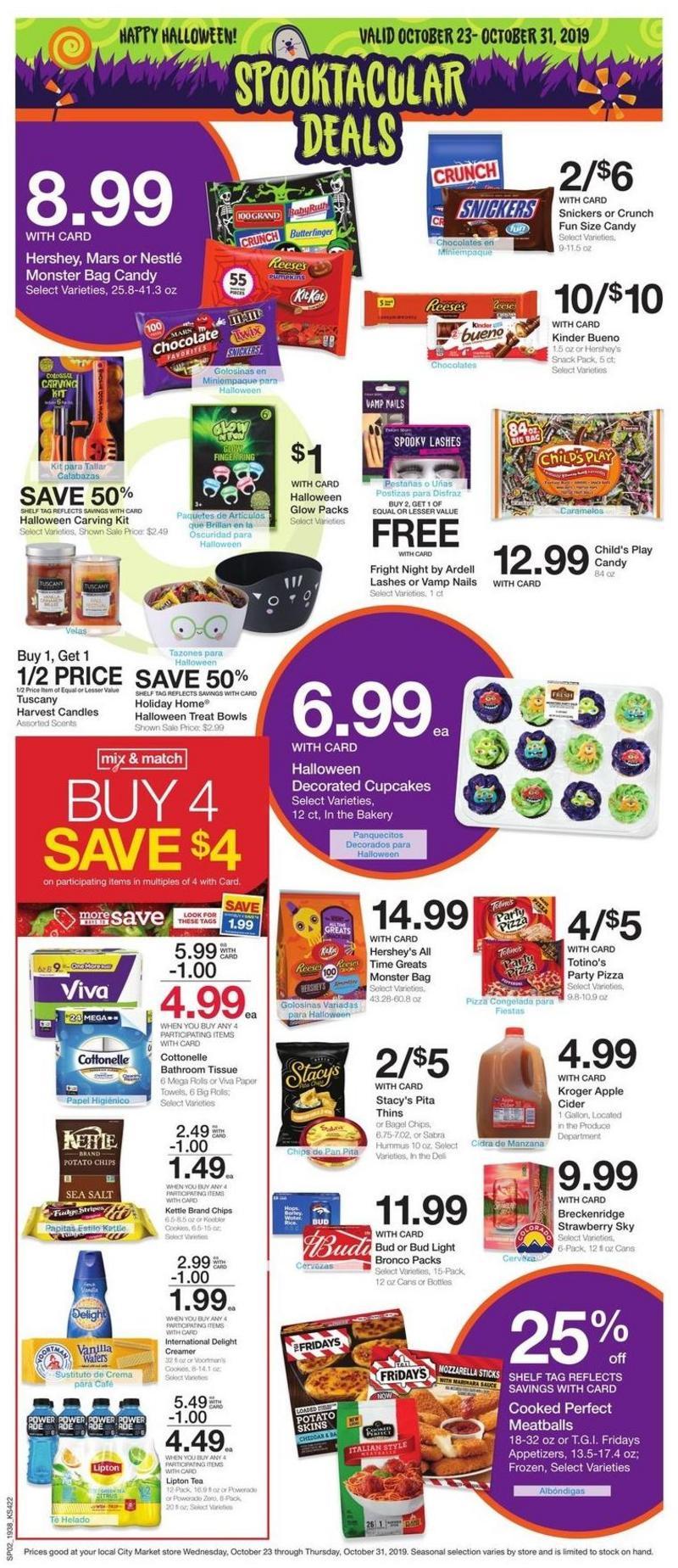 City Market Weekly Ad from October 23