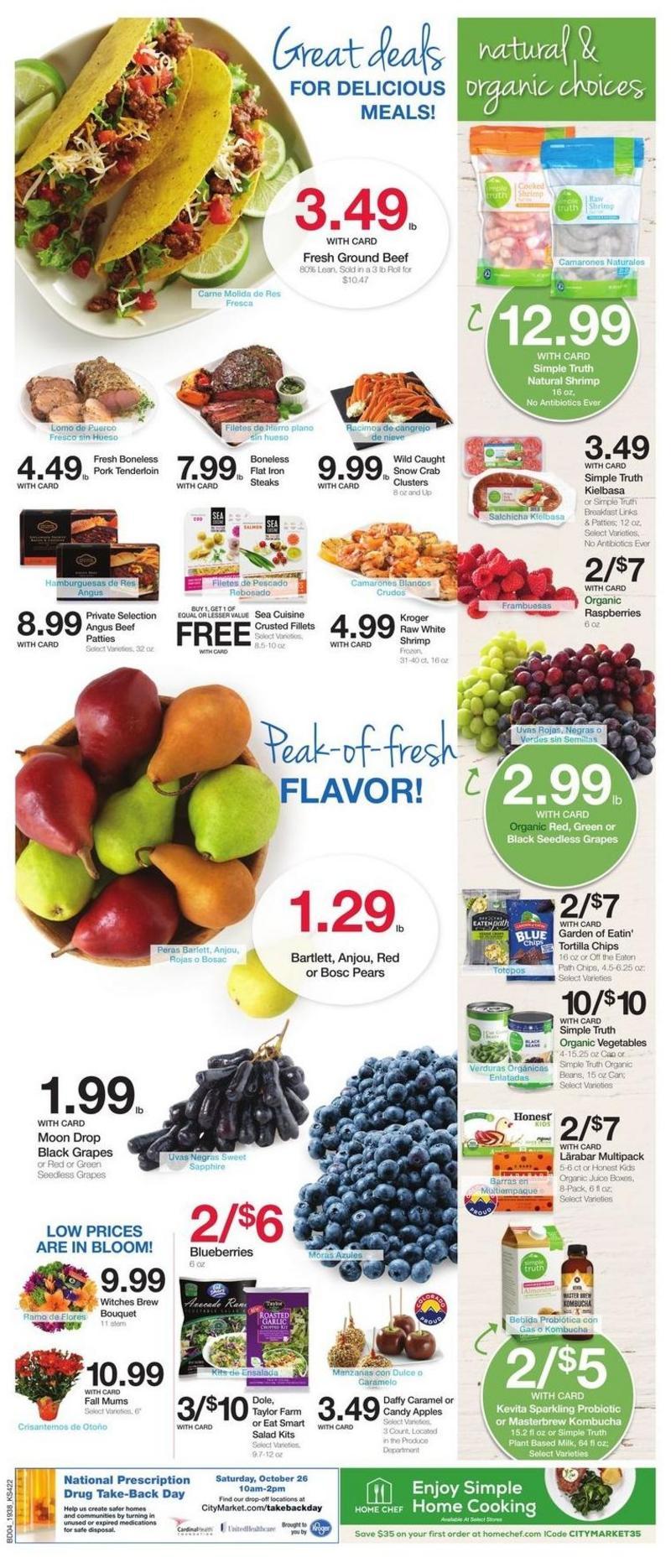 City Market Weekly Ad from October 23
