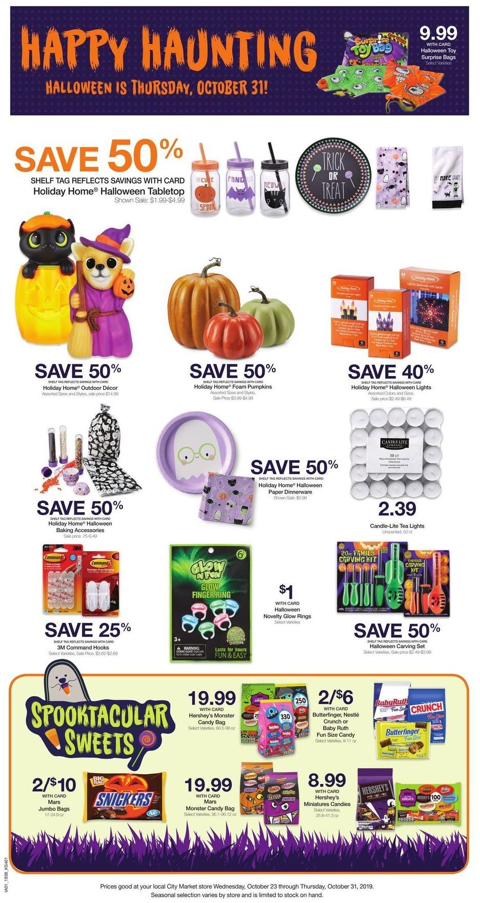 City Market Weekly Ad from October 23