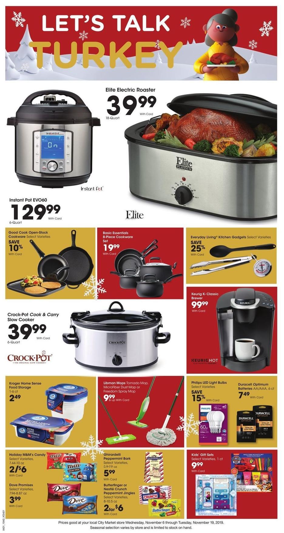 City Market Weekly Ad from November 6