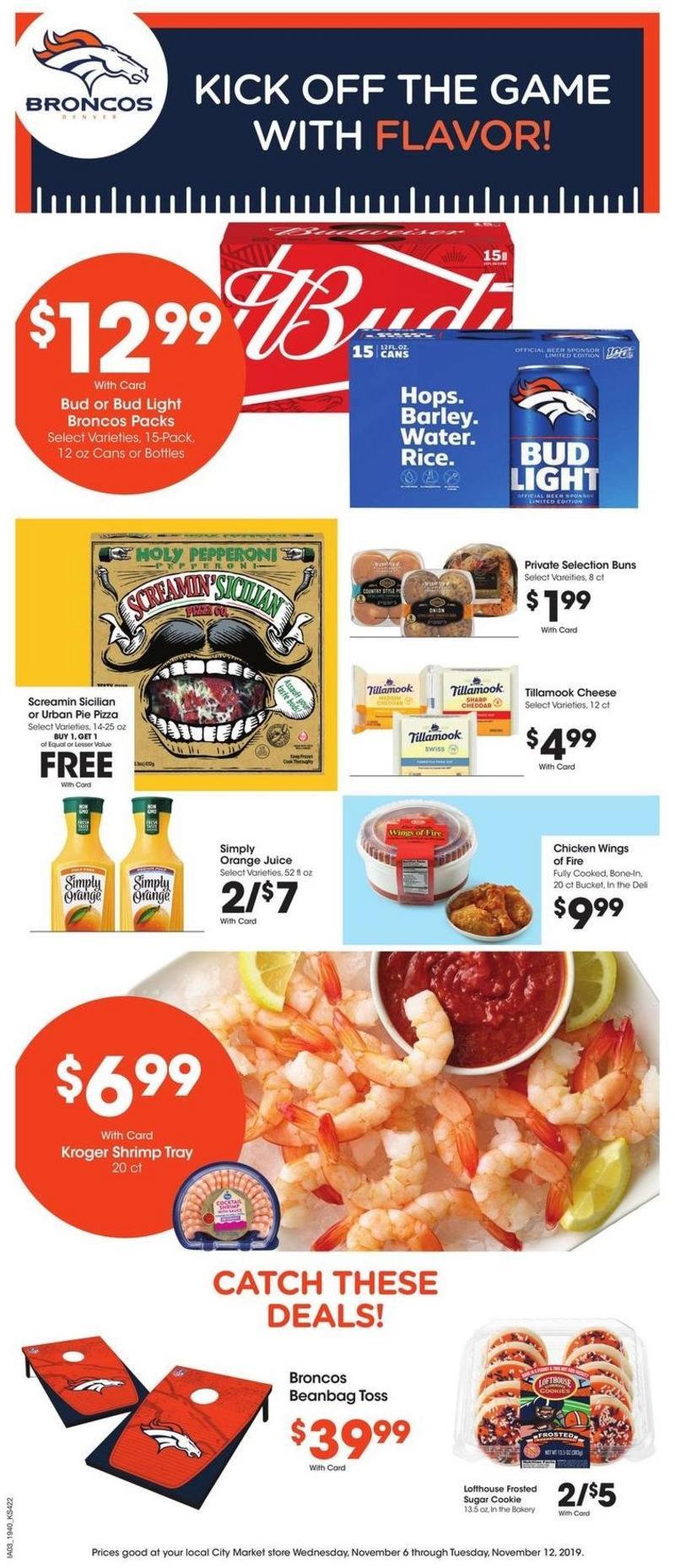 City Market Weekly Ad from November 6