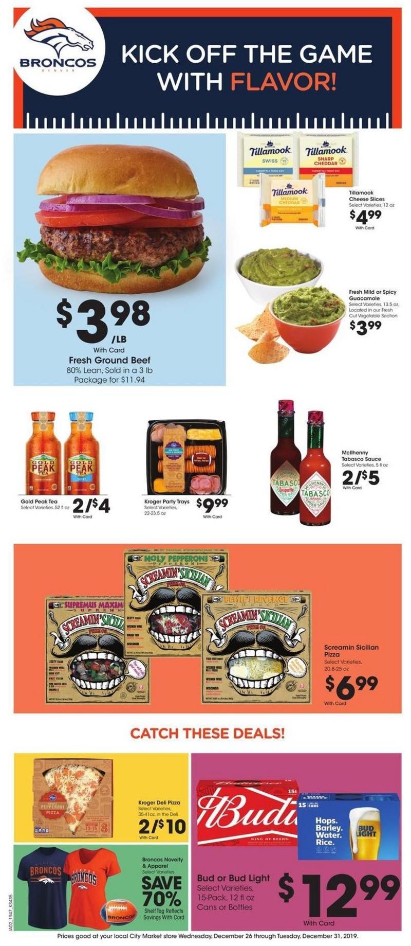 City Market Weekly Ad from December 26