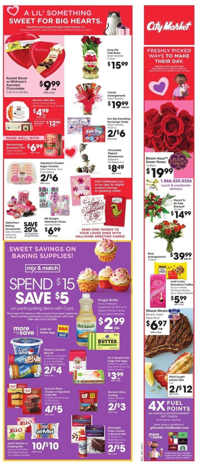 City Market Weekly Ad from February 5