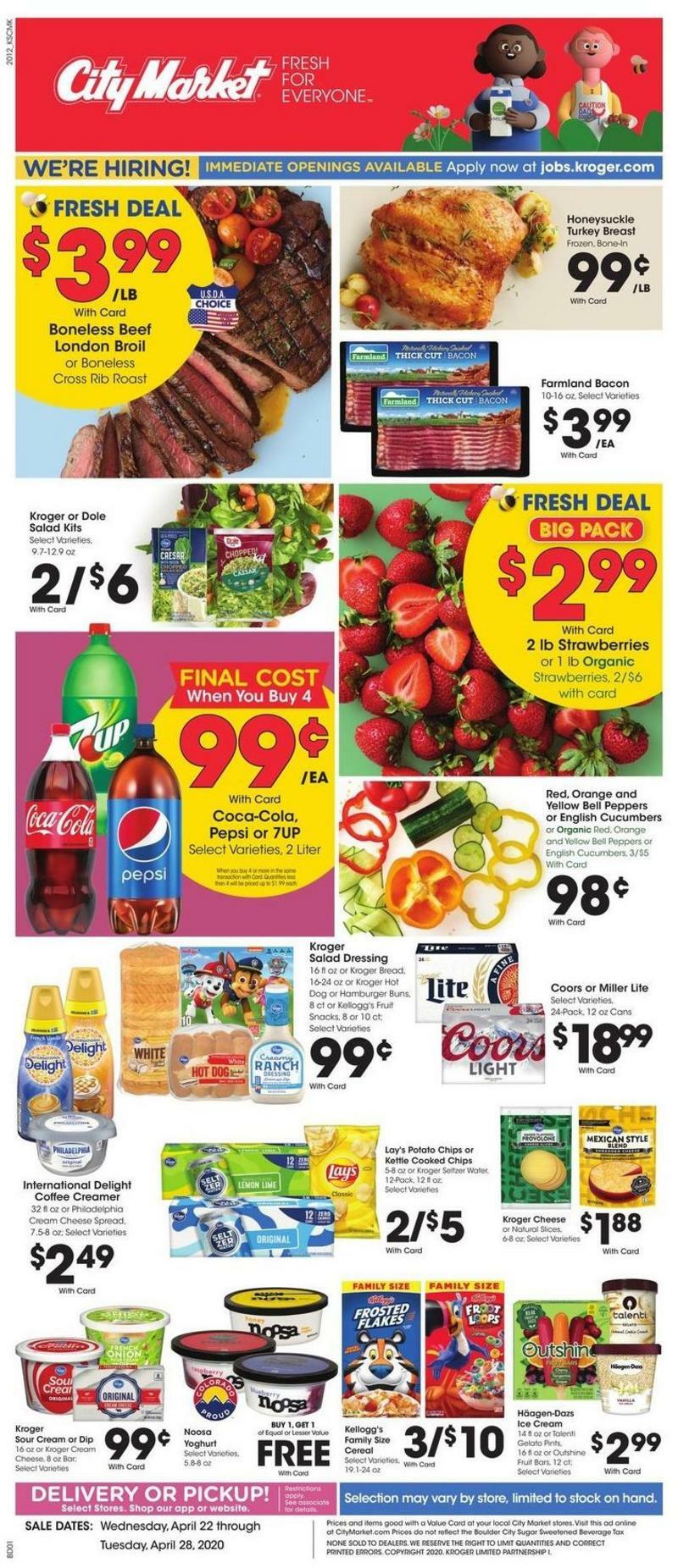City Market Weekly Ad from April 22