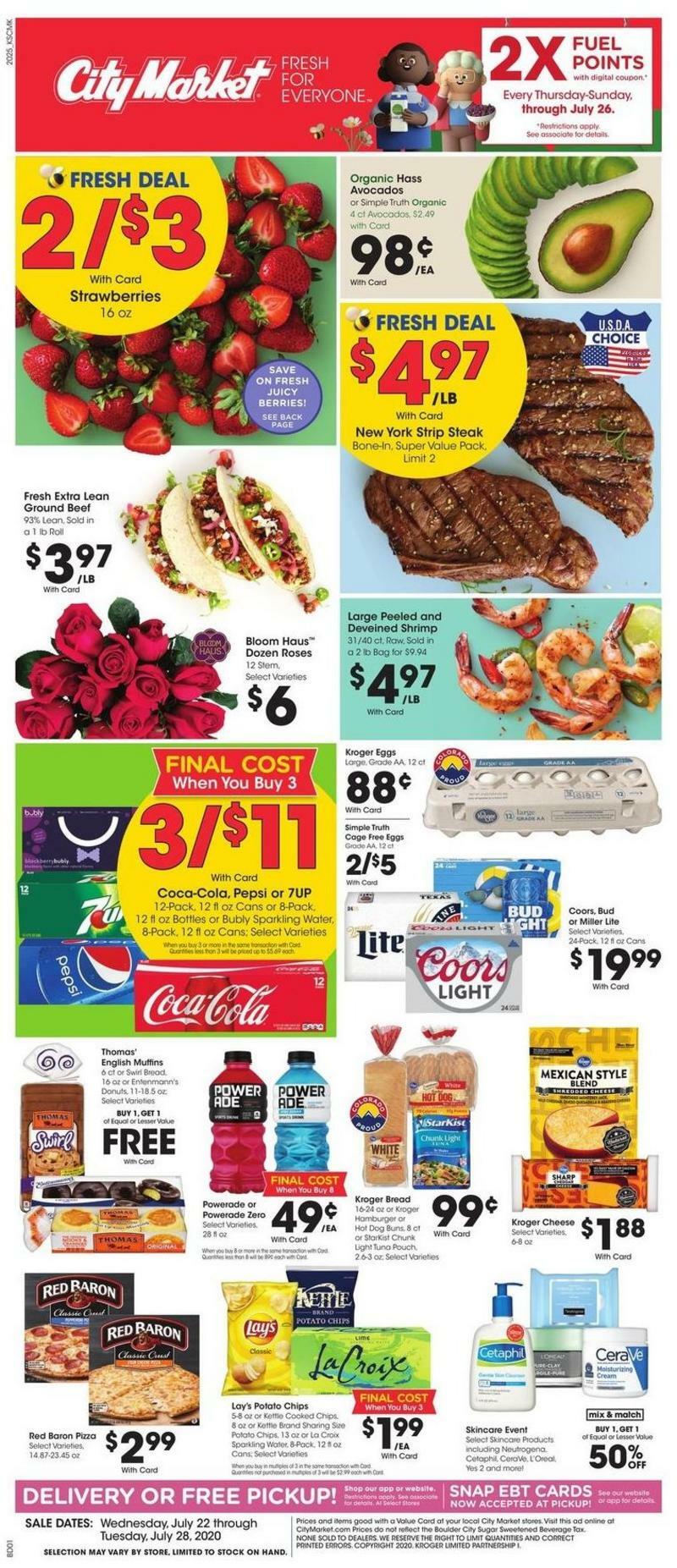 City Market Weekly Ad from July 22