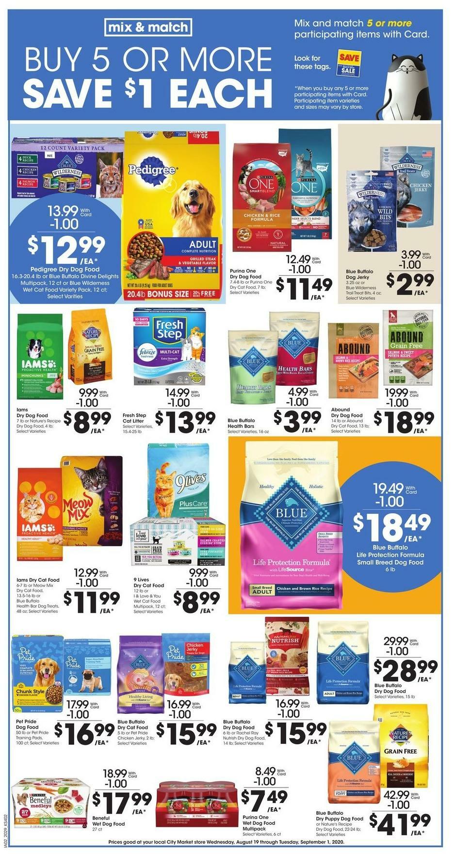 City Market Weekly Ad from August 19