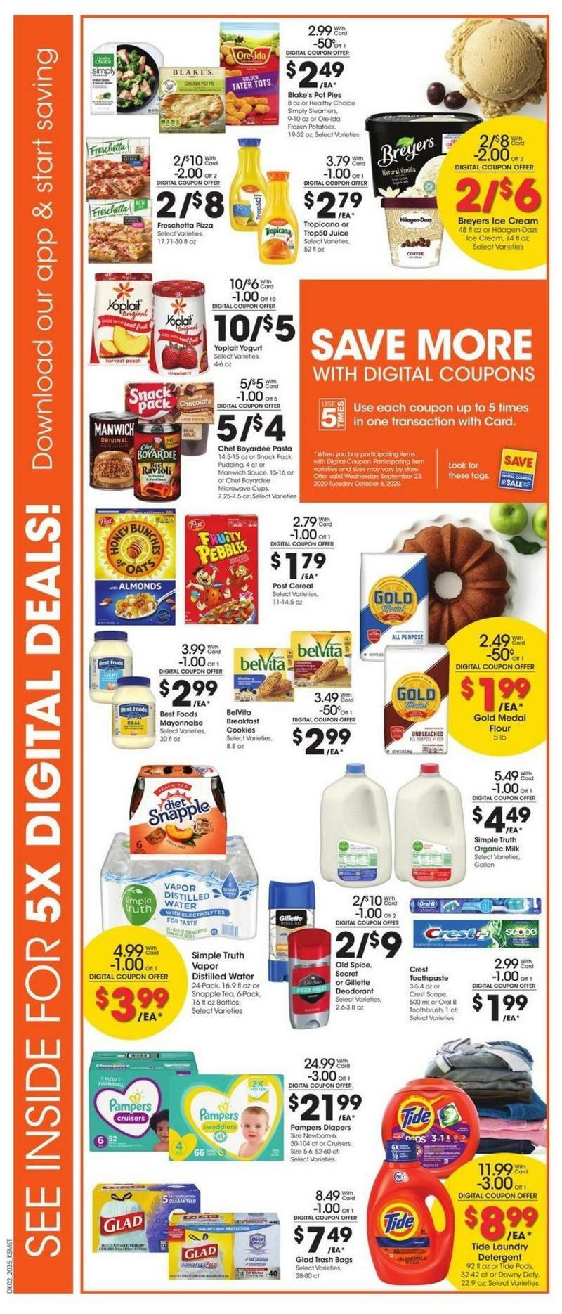 City Market Weekly Ad from September 30