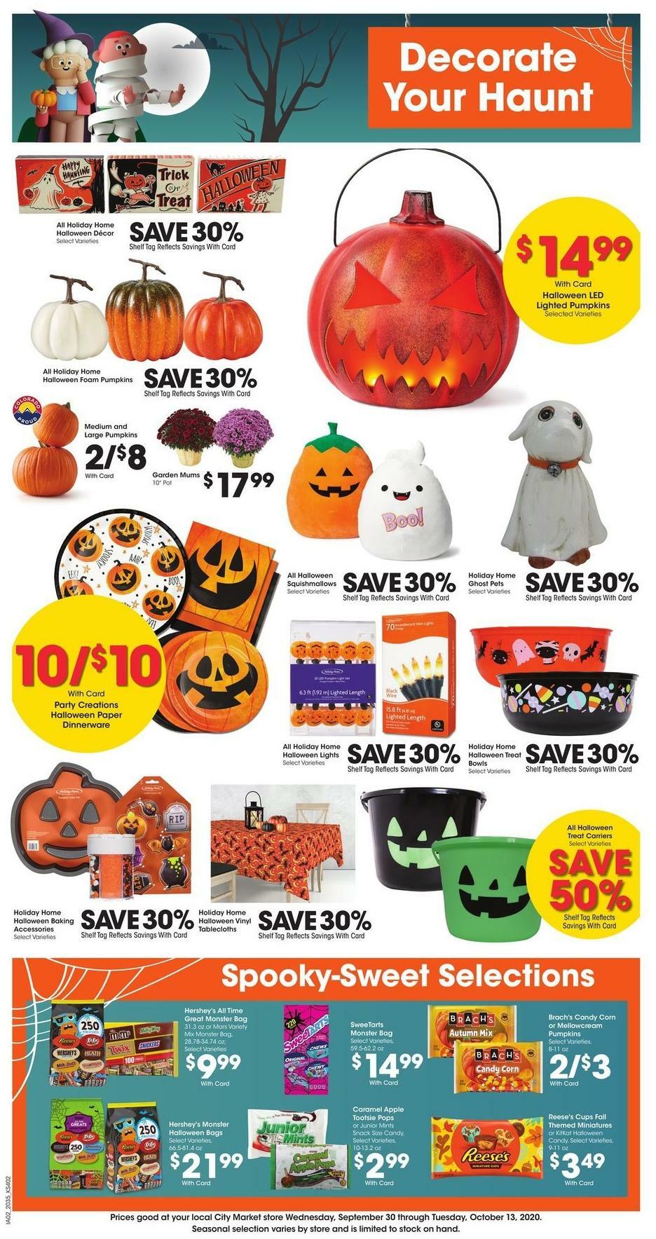 City Market Weekly Ad from September 30