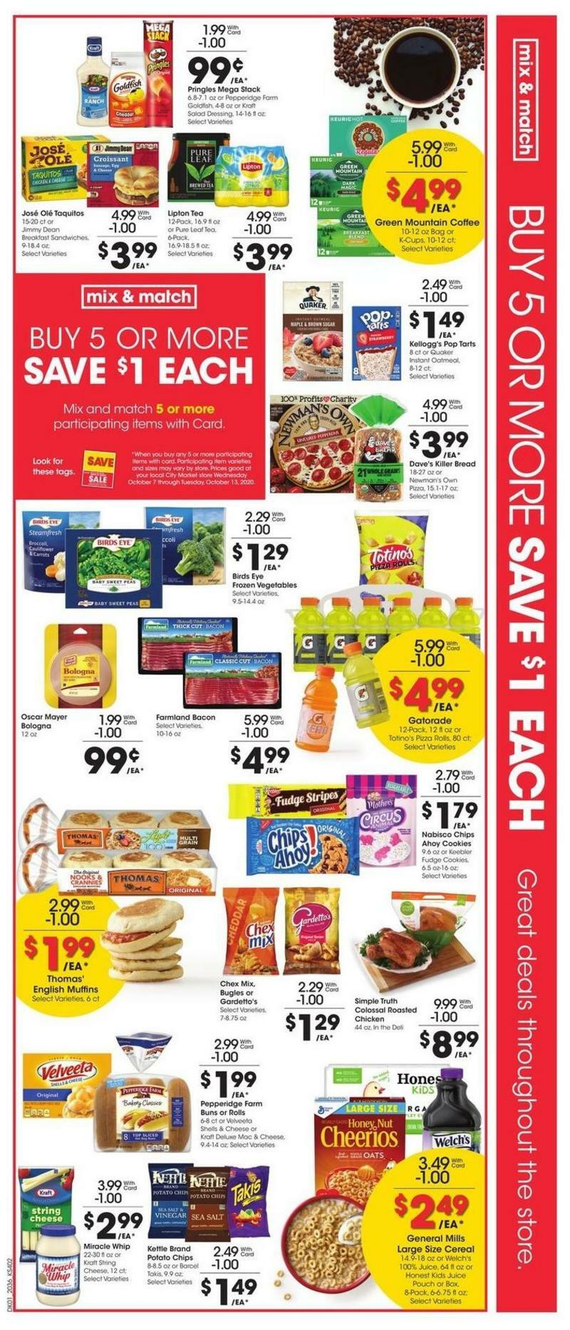 City Market Weekly Ad from October 7