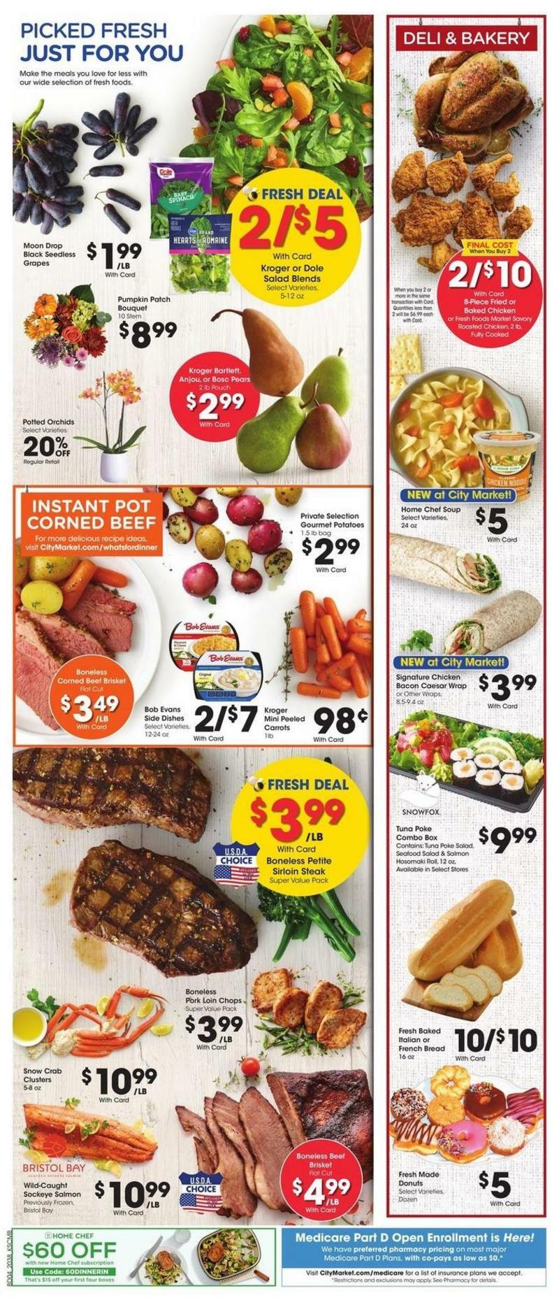 City Market Weekly Ad from October 21