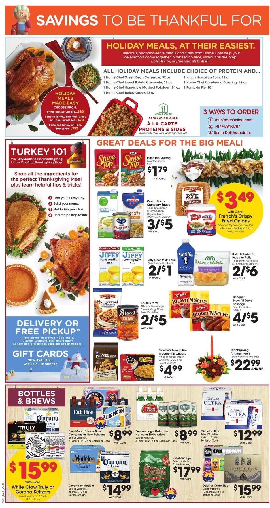 City Market Weekly Ad from November 18