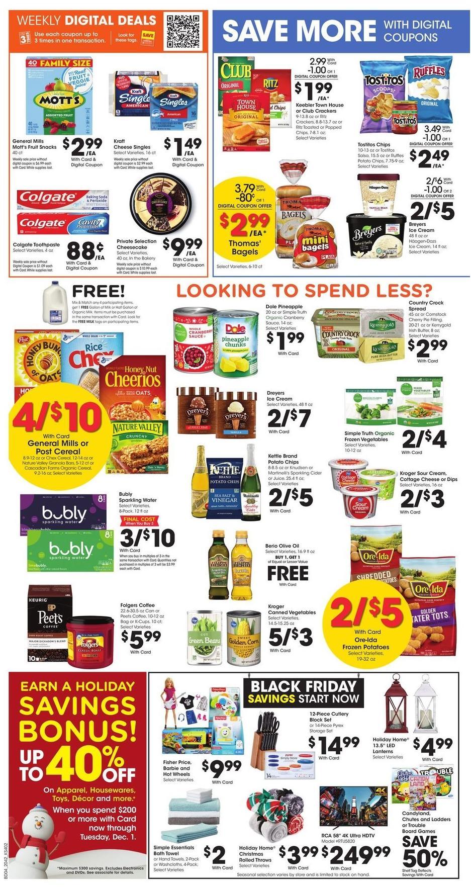 City Market Weekly Ad from November 18